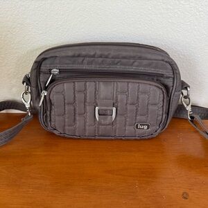 Lug Brown Crossbody Bag